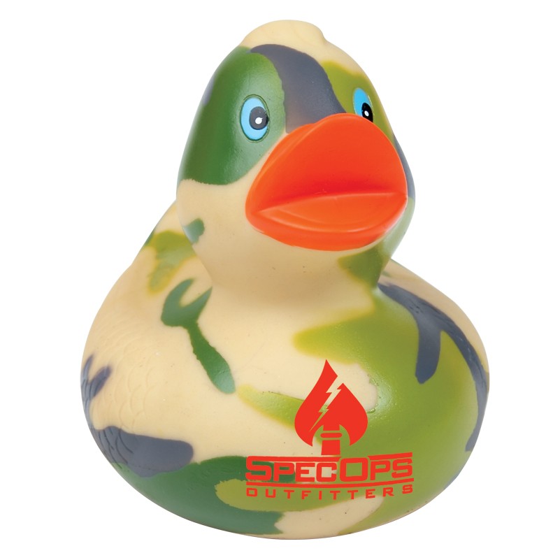 camo rubber duck