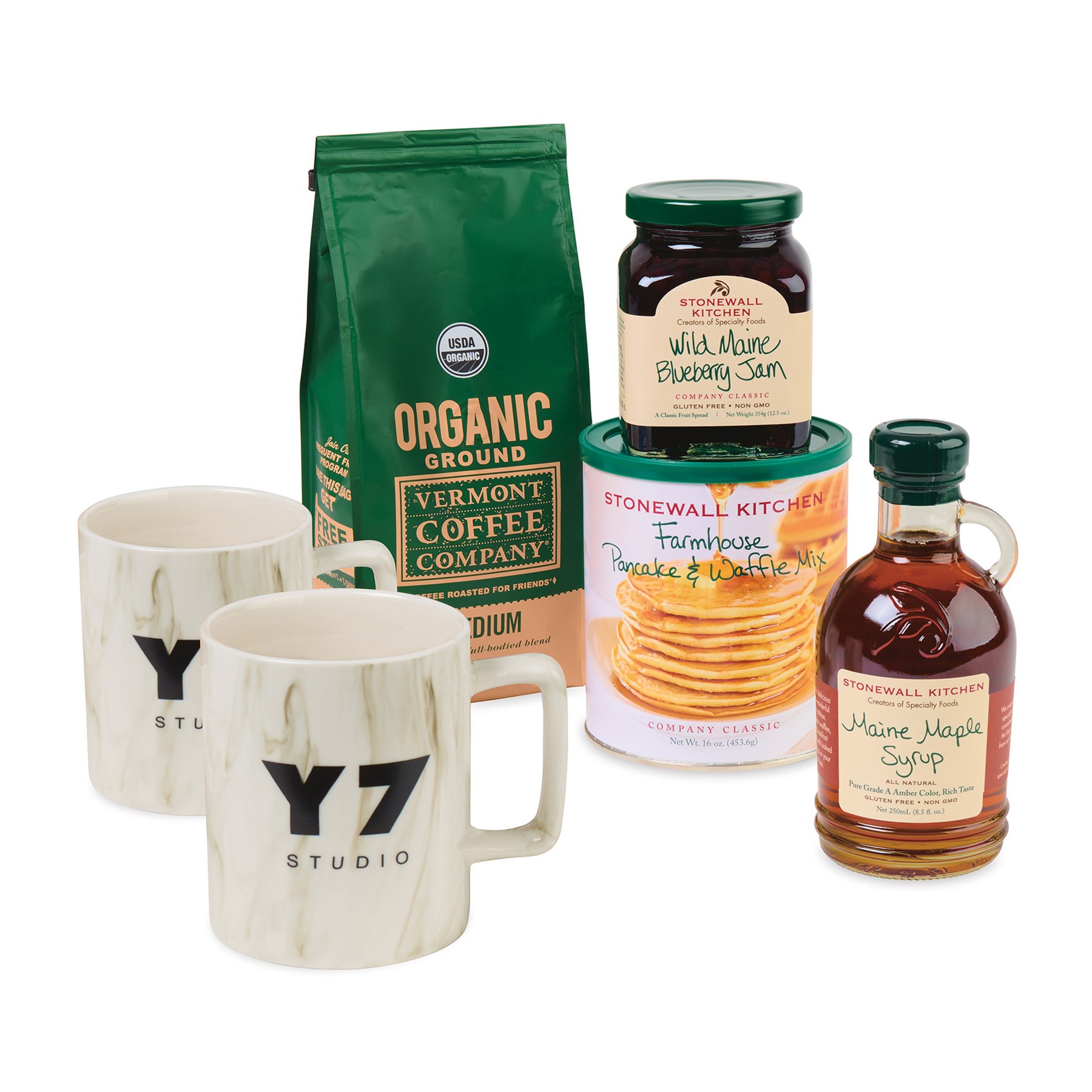 corporate breakfast gift set