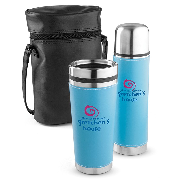 custom tumbler gift set