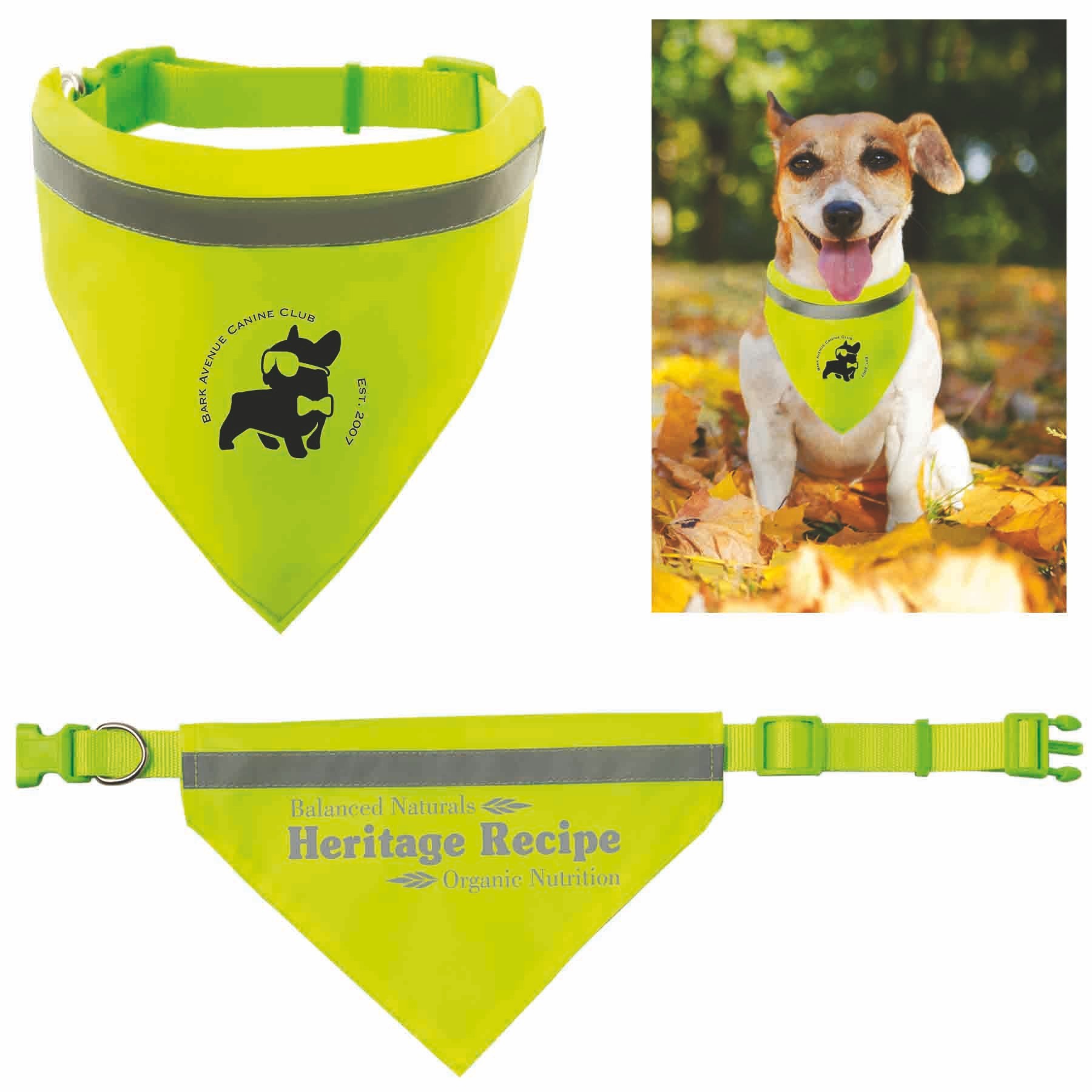 imprinted dog bandana