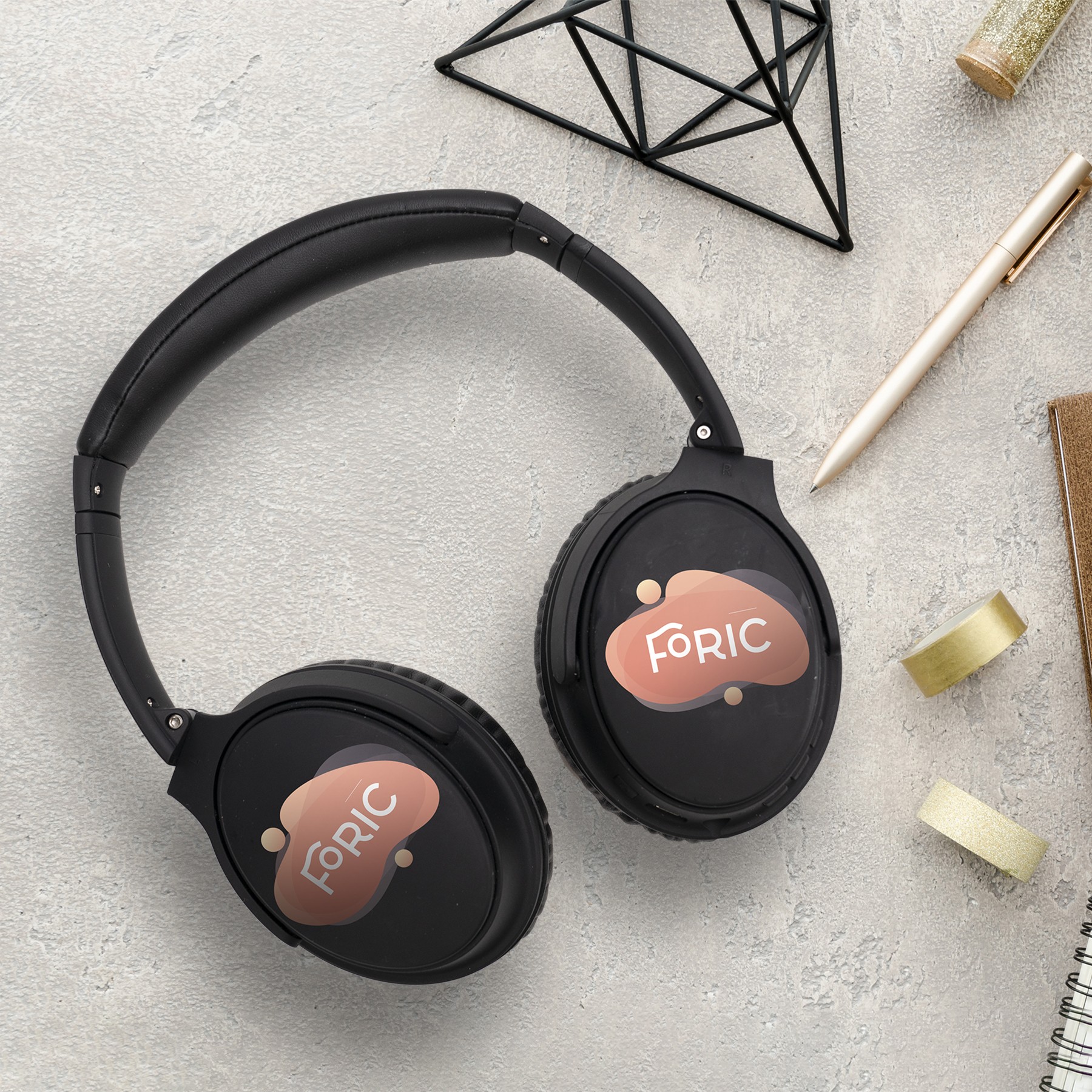 NoNoise ANC Headphones from geek tech branding