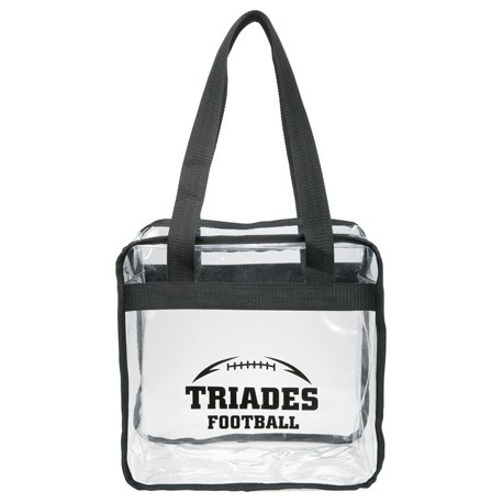 promotional clear stadium bag