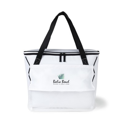 Maui Pacific Cooler Tote - White