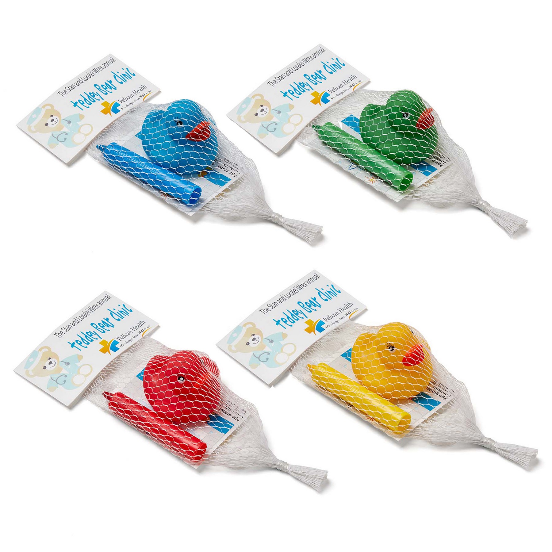 rubber duck and coloring set