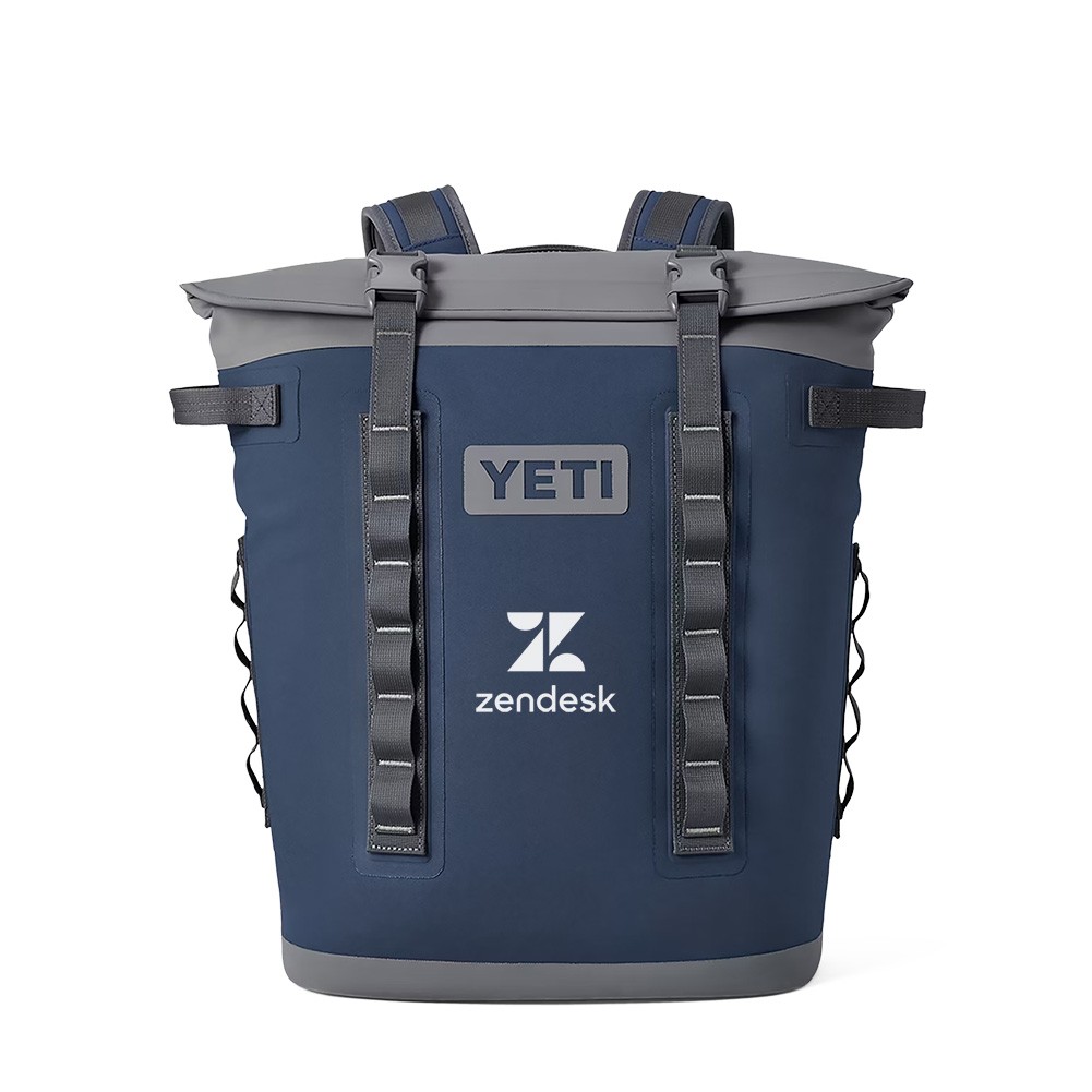 Promotional Yeti coolers and tumblers